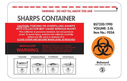 sharps disposal container,sharps container,sharp box,dailymag sharps container