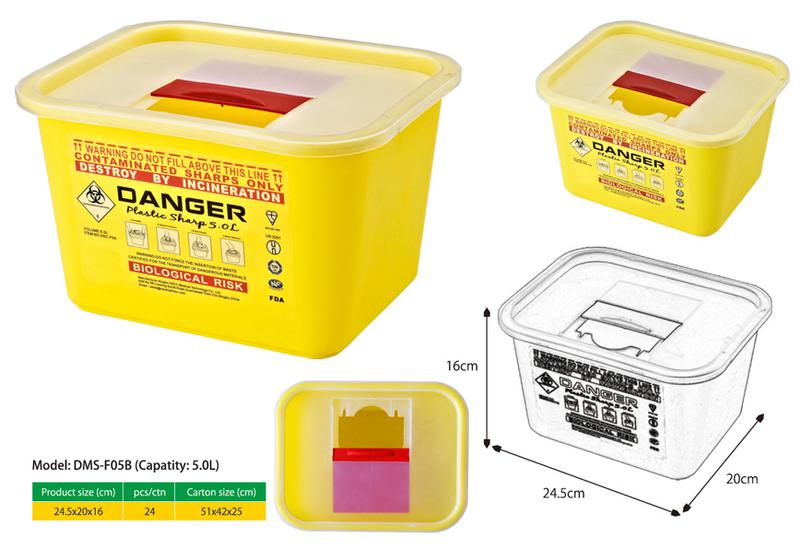 5L Sharps Container B