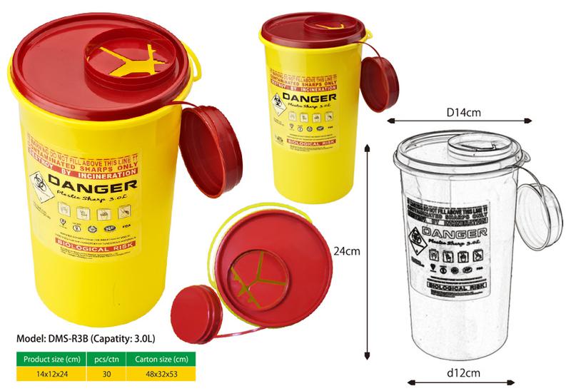 3L Sharps Container B
